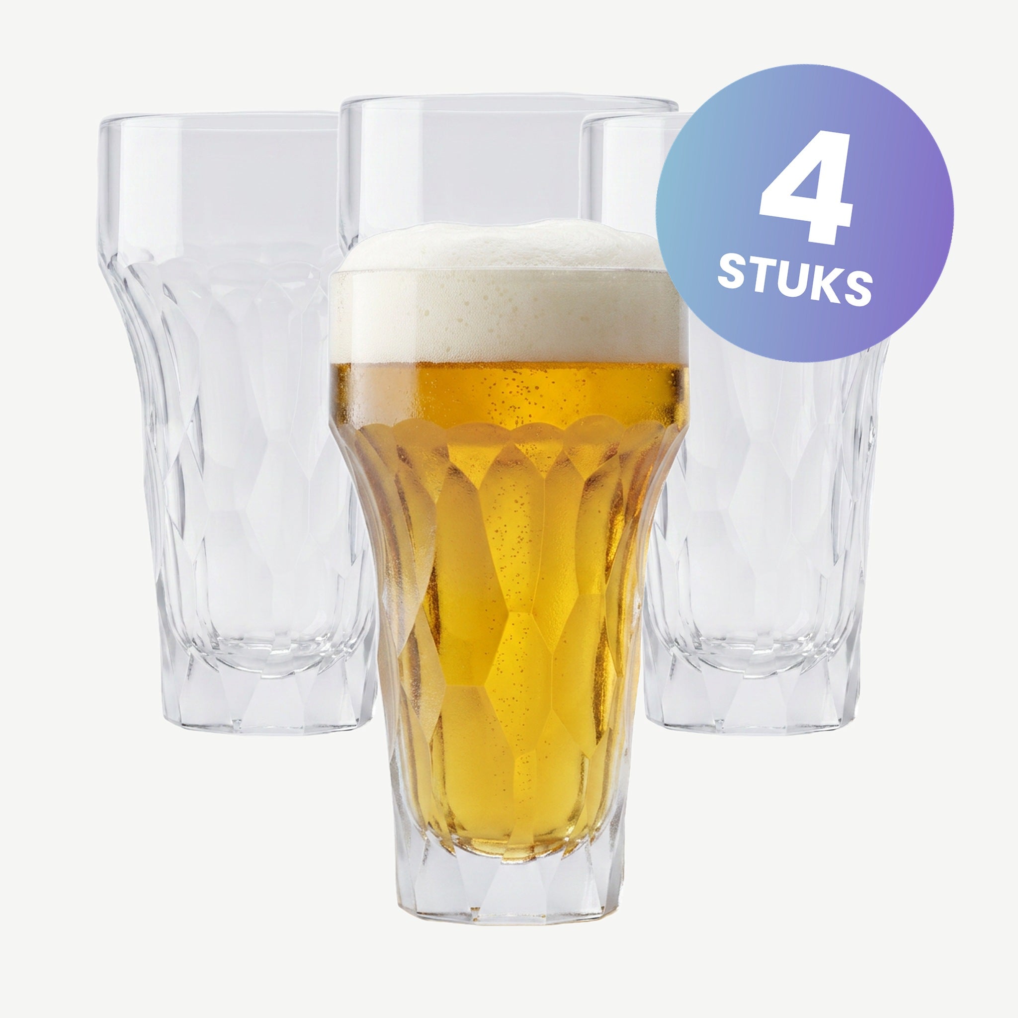 La Rochère Silex Bierglas 42 Cl - set van 4 glazen