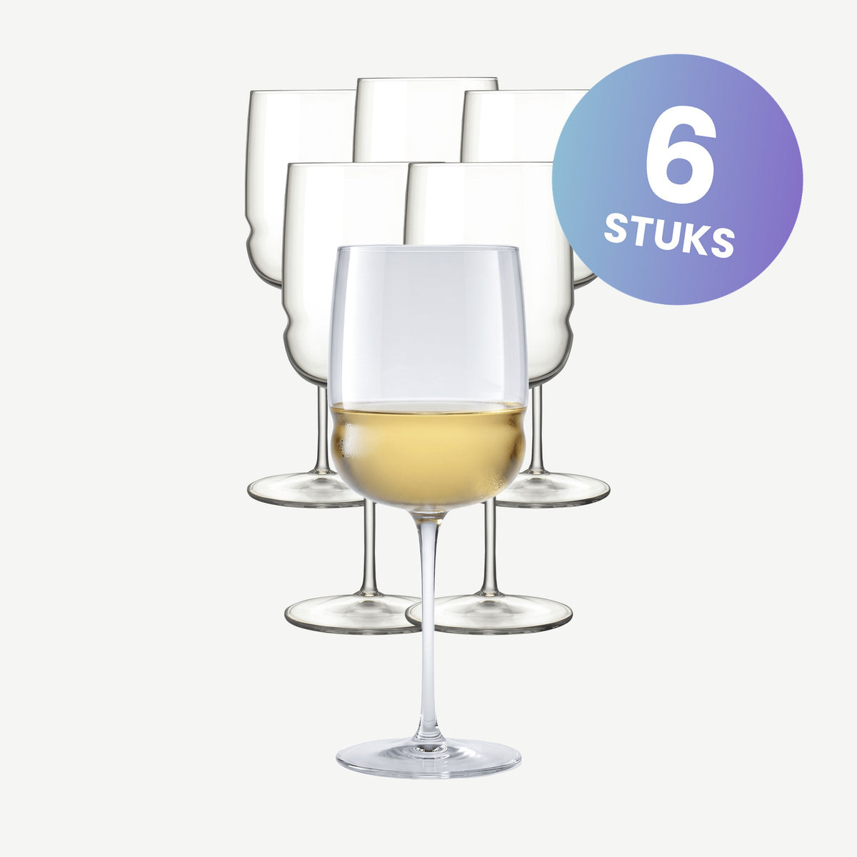 Luigi Bormioli Grandioso Wijnglas 45 Cl Chardonnay - set van 6 glazen