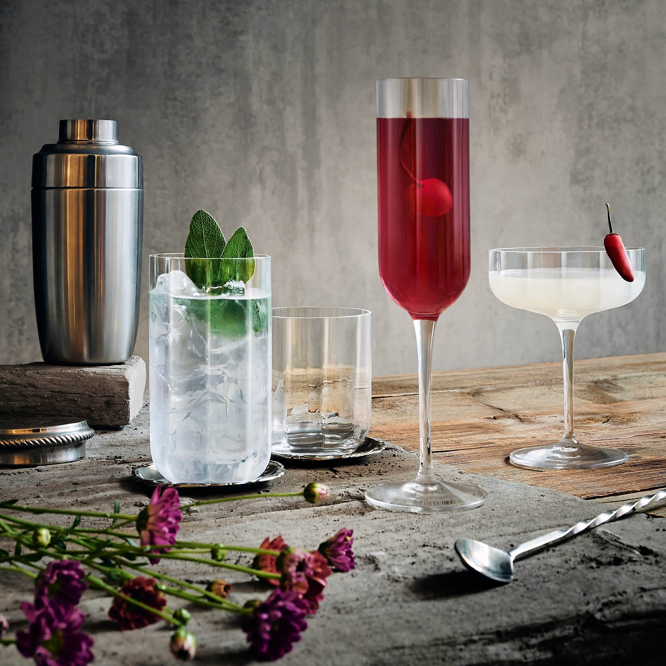 Luigi Bormioli Mixology Jazz Champagneglas / Flute 21 Cl - 6 Stuks - Glazen.nl