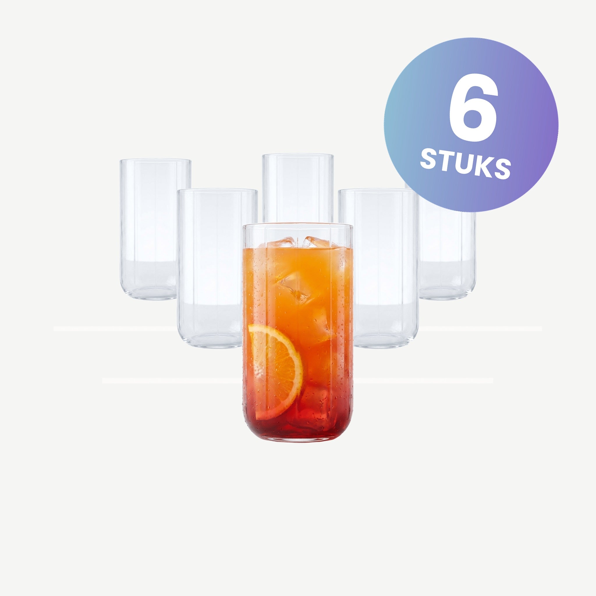 Luigi Bormioli Mixology Jazz Longdrinkglas 45 Cl - set van 6 glazen