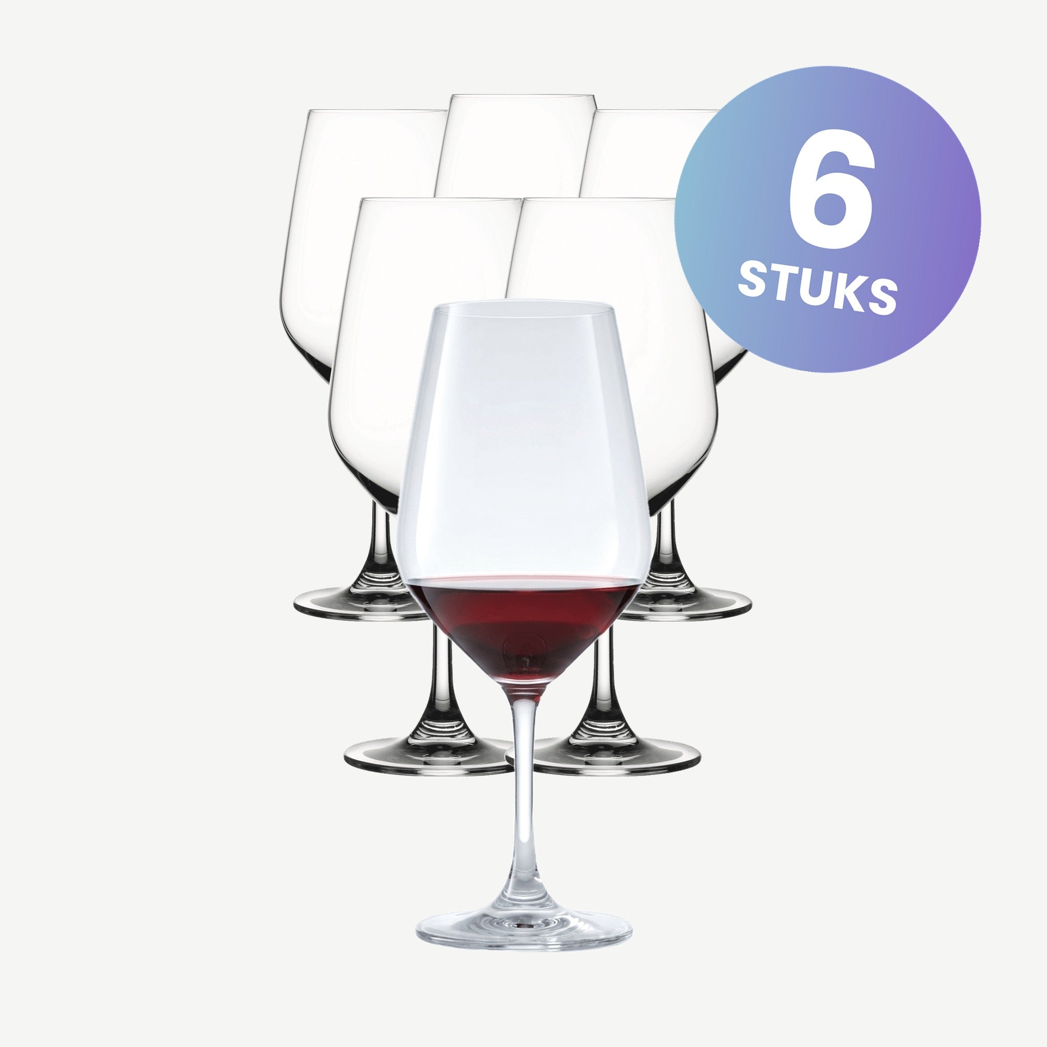 Nude Glass Flights Wijnglas 42 Cl - set van 6 glazen