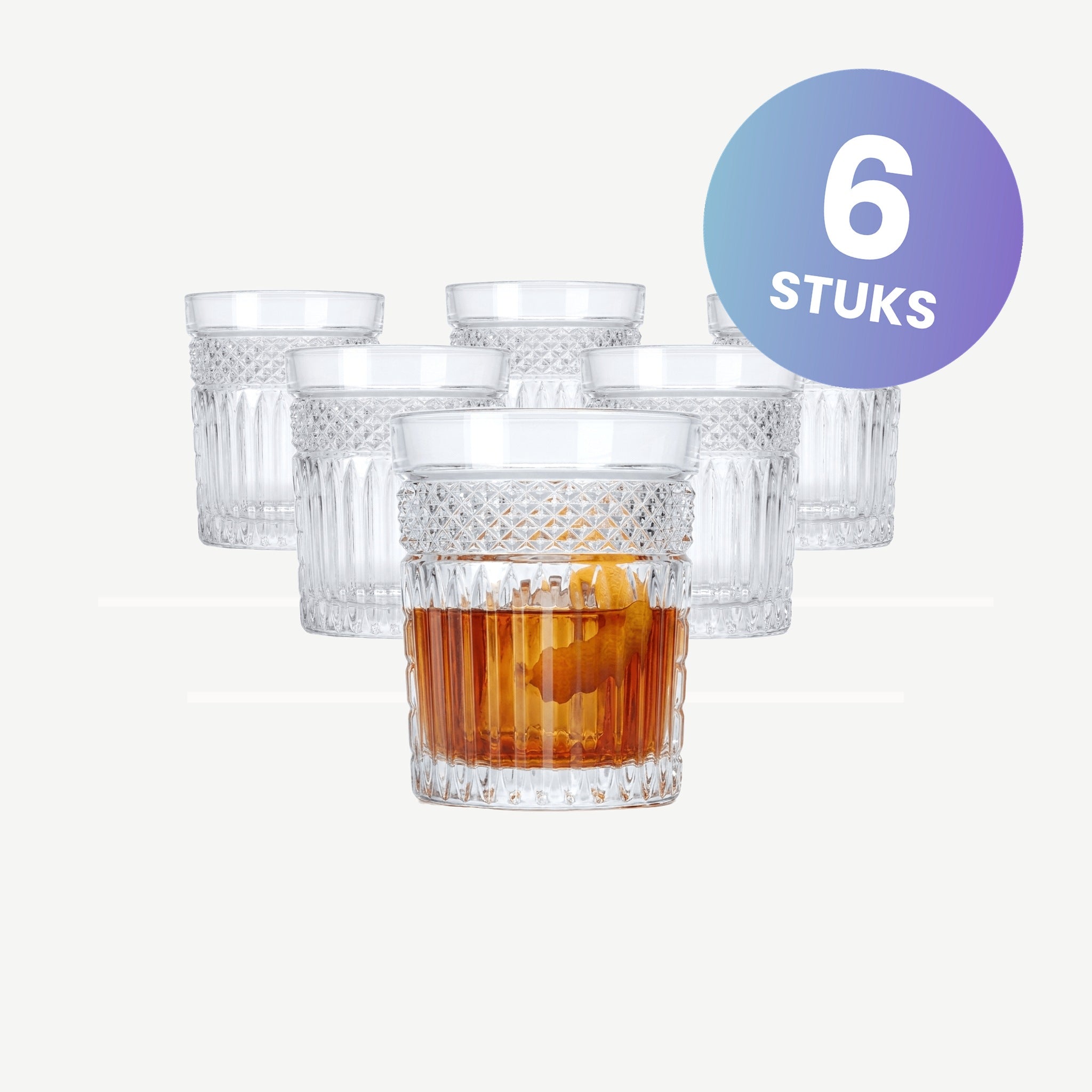 Onis Anchor Tumbler 35 Cl - set van 6 glazen