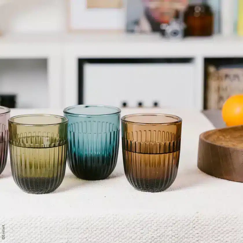 La Rochère Ouessant Tumbler 29 Cl Olijfgroen - 6 Stuks - Glazen.nl