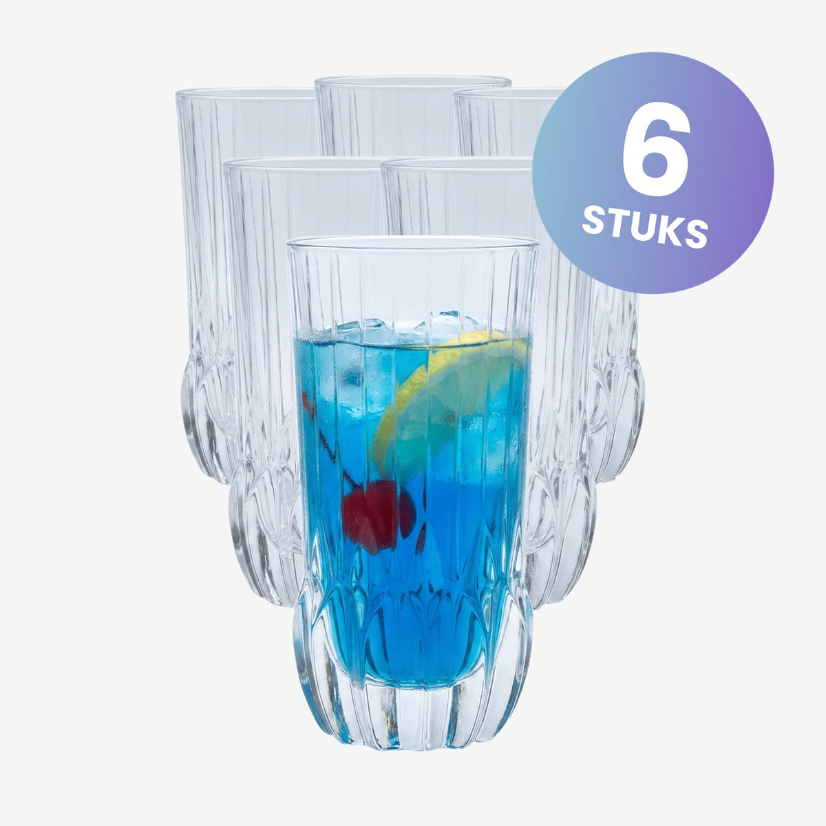 RCR Adagio Longdrinkglas 40 Cl - set van 6 glazen