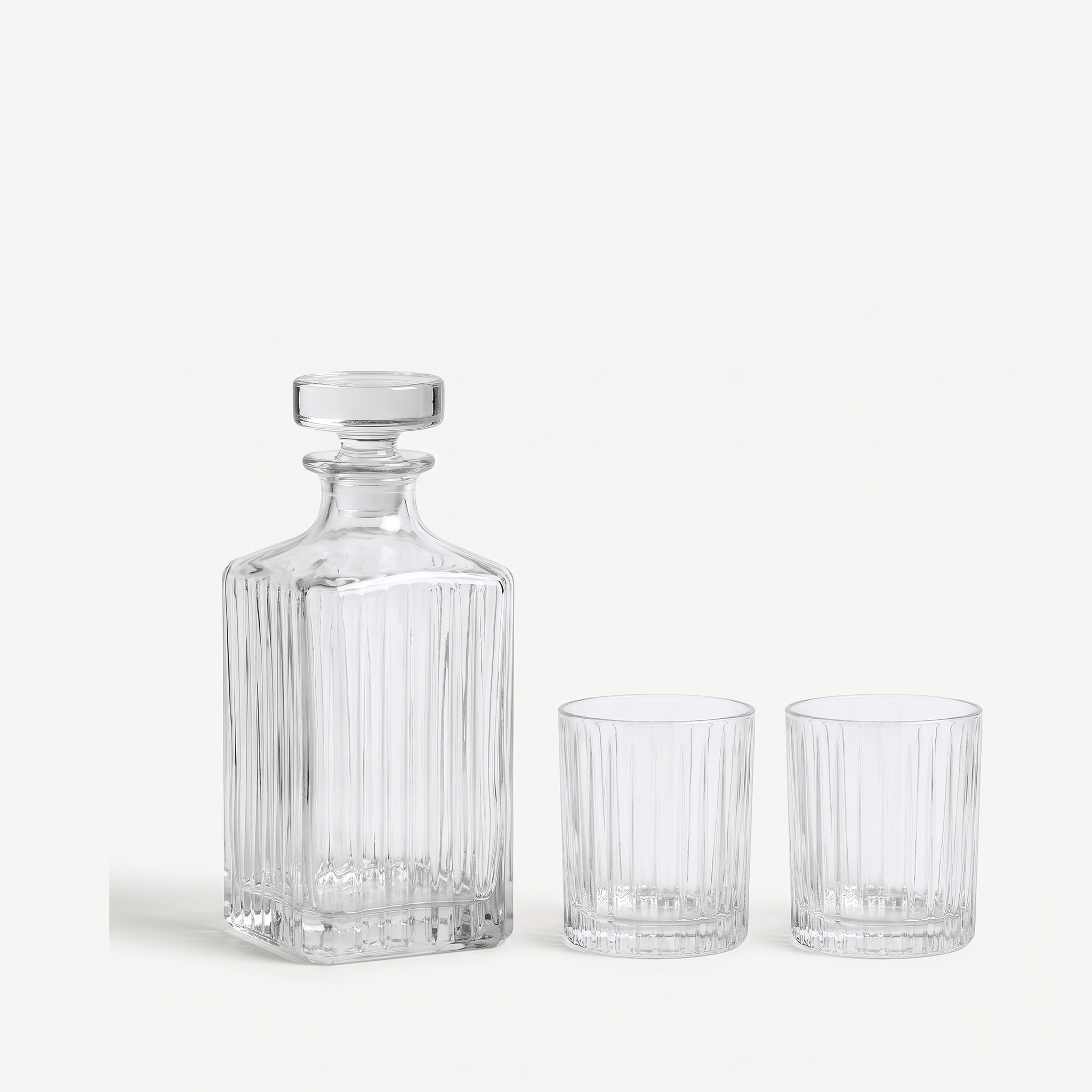 RCR Timeless Combo 4-delige set, karaf en twee tumblers leeg