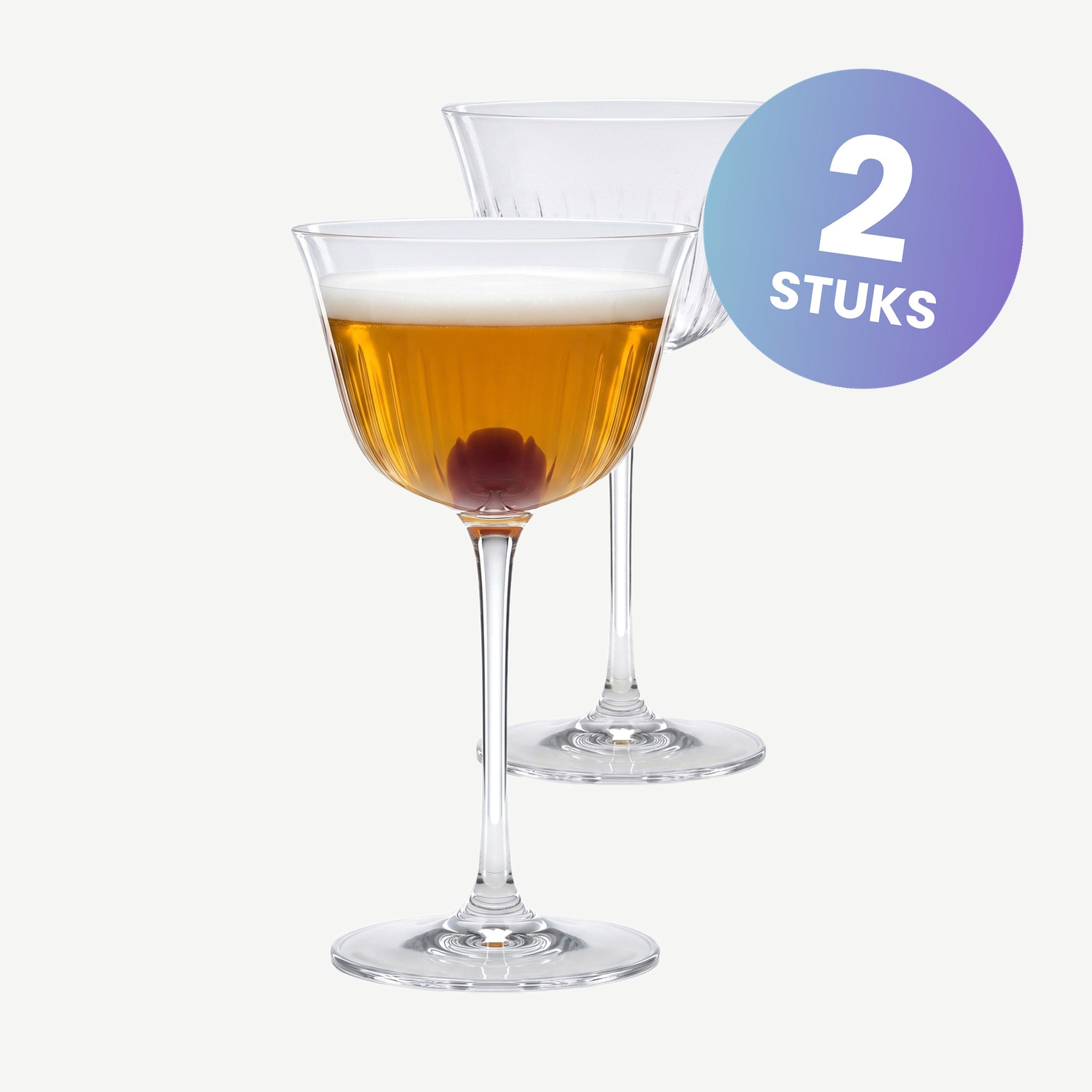 Riedel Drink Specific Glassware Cocktialglas 21,5 Cl Sour Optic - set van 2 glazen