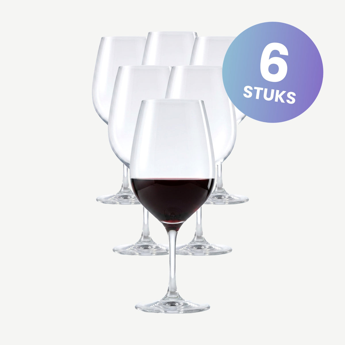 Schott Zwiesel Congresso Bordeauxglas 62 Cl - set van 6 glazen