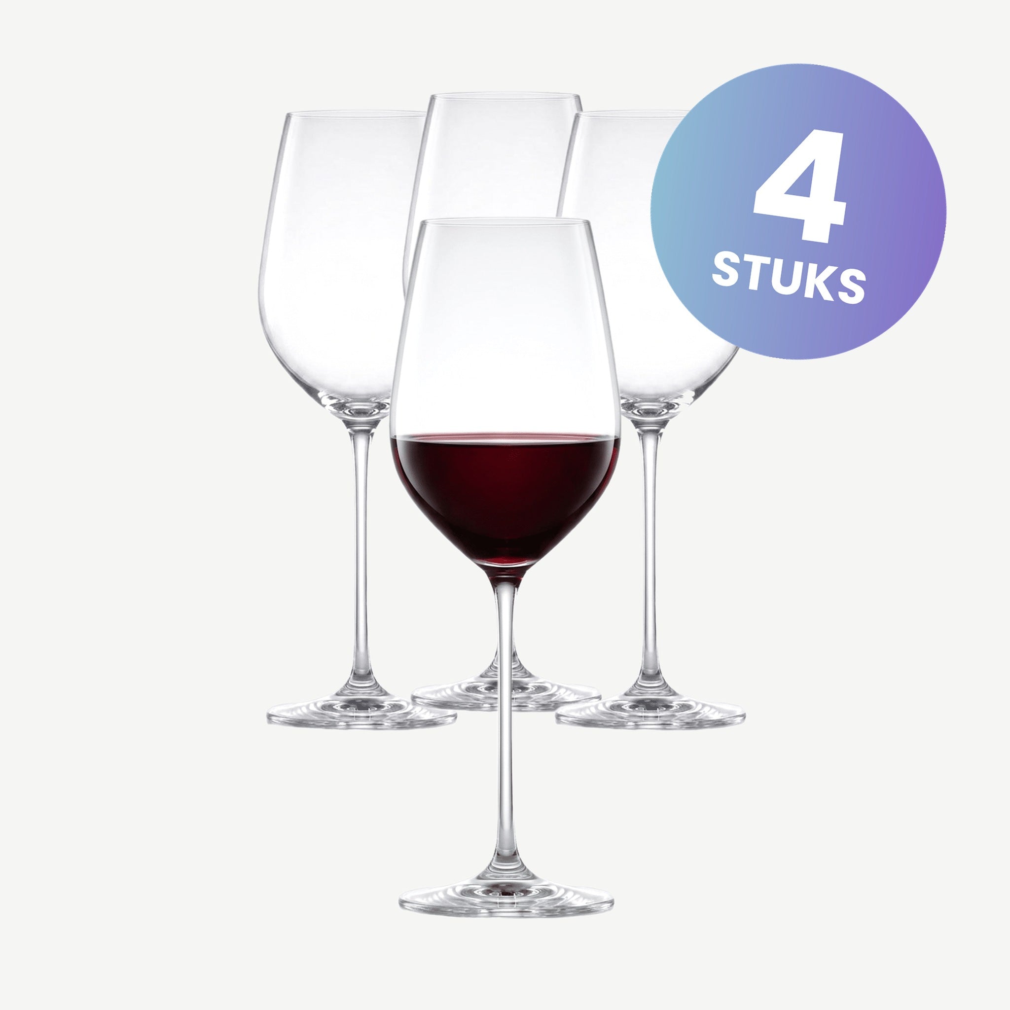 Schott Zwiesel Fortissimo Rode Wijnglas 50 Cl - set van 4 glazen