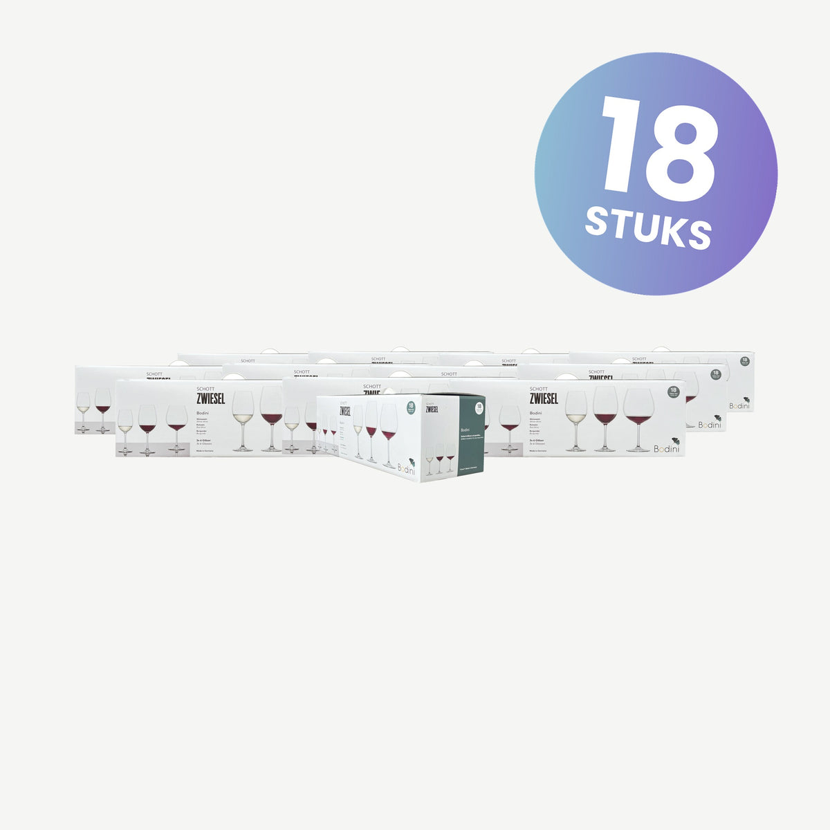 Schott Zwiesel Ivento Bodini Set - set van 18 glazen