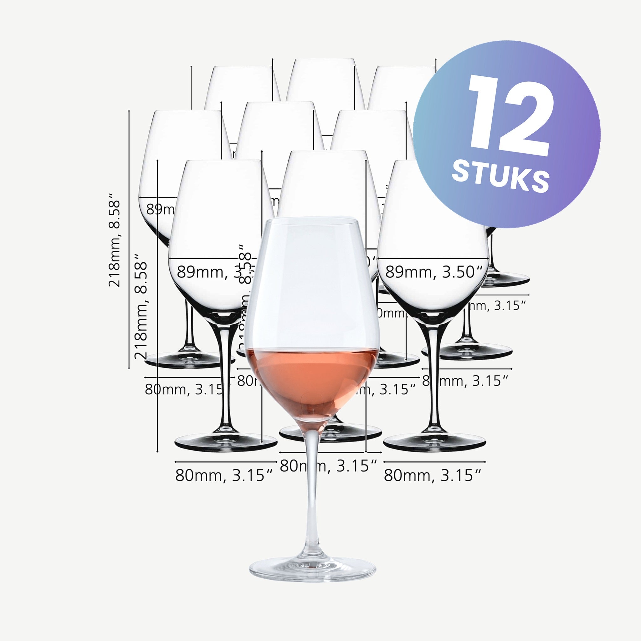 Spiegelau Authentis Wijnglas 48 Cl - set van 12 glazen