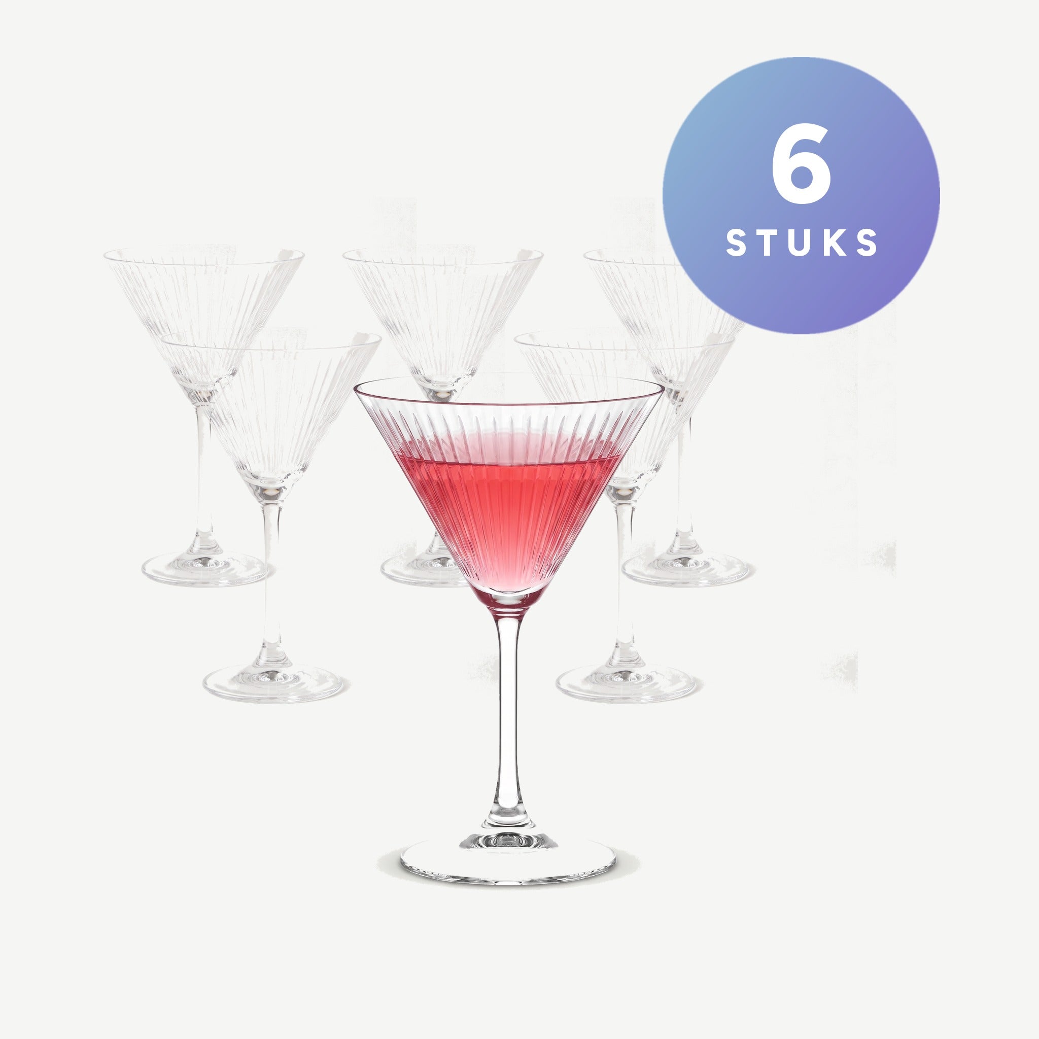 Stölzle Lausitz Soho Martiniglas 25 Cl set van 6 glazen