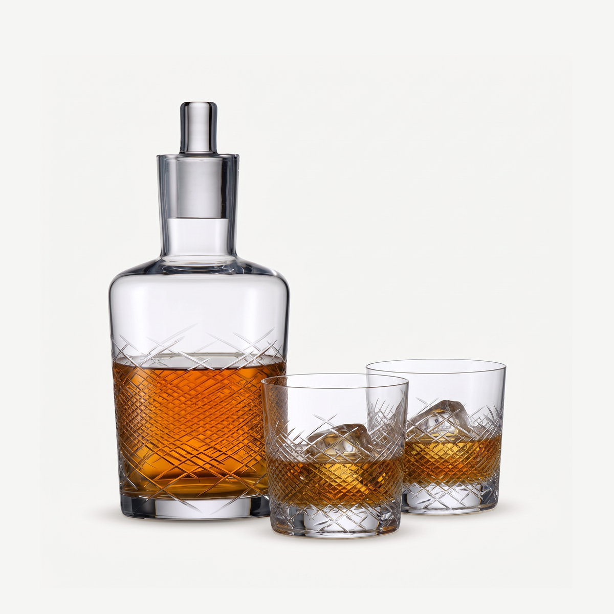 Zwiesel Glas Bar Premium No. 2 Whiskyset - 3 Stuks gevuld