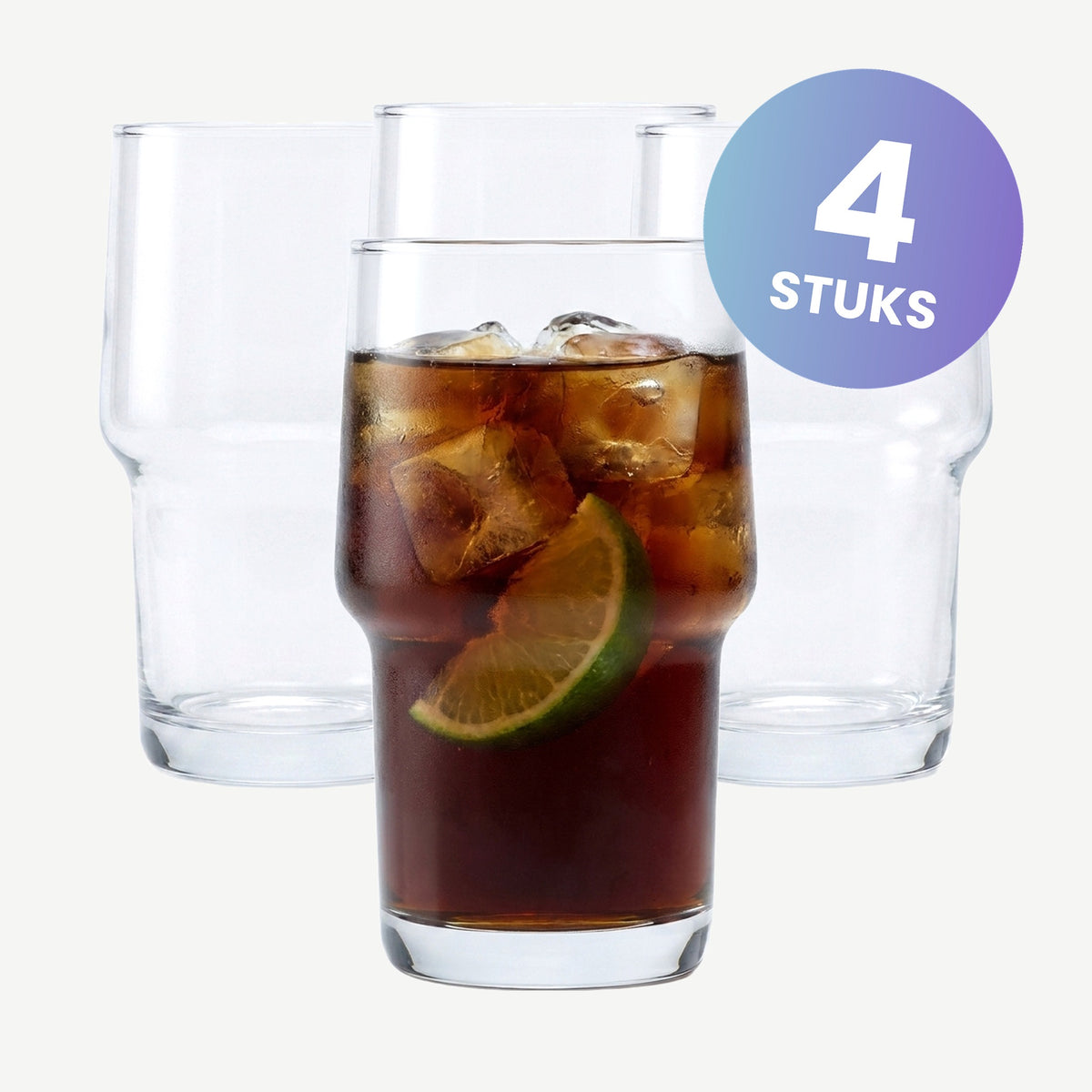 Zwiesel Glas Click Longdrinkglas 47,6 Cl - set van 4 glazen