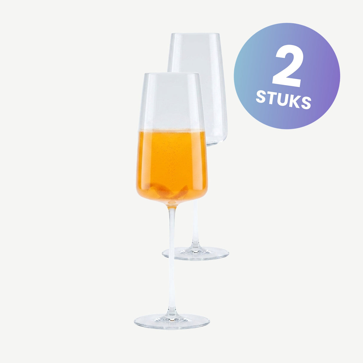 Zwiesel Glas Simplify Champagneglas Light & Fresh 40,7 Cl in Geschenkverpakking - set van 2 glazen