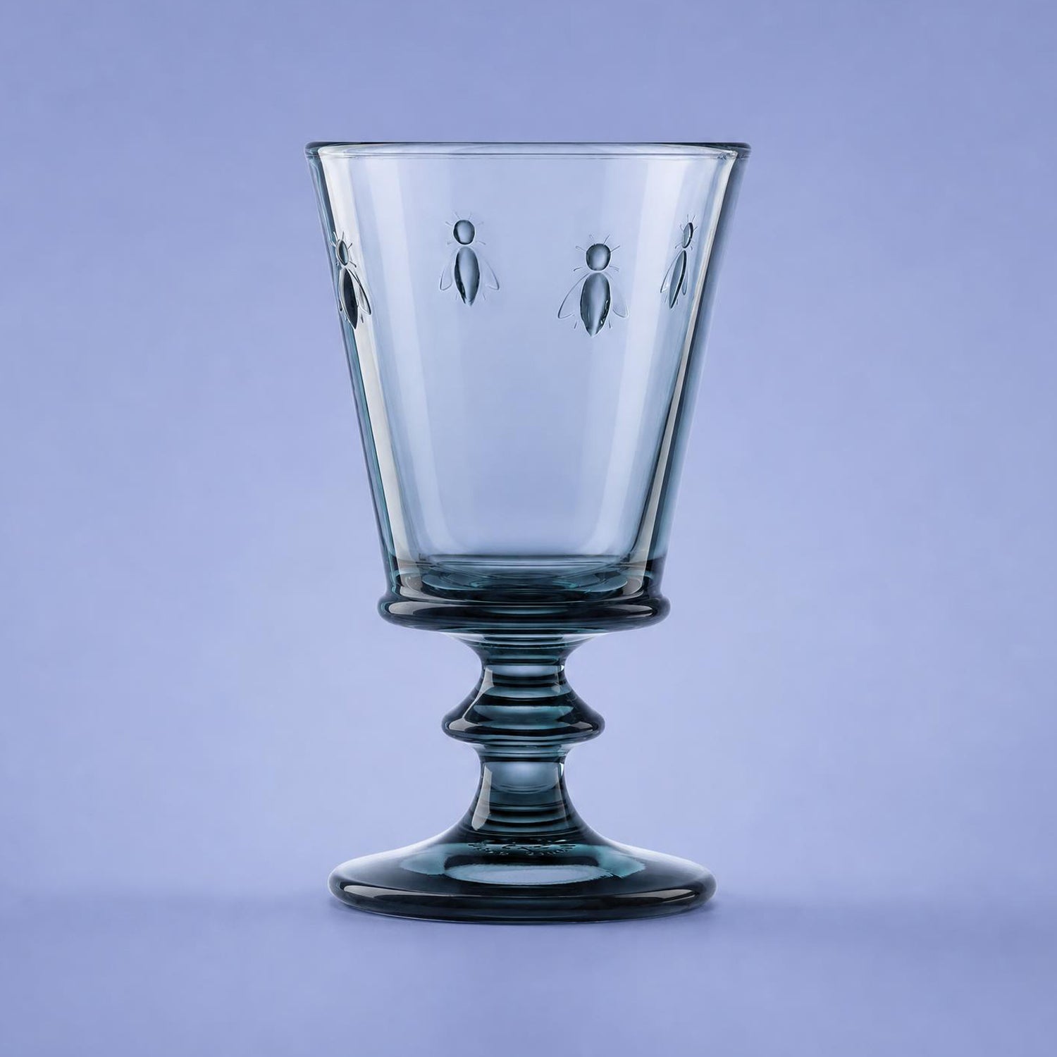 La Rochère Abeille Wijnglas 24 cl Blauw - 6 Stuks - Glazen.nl
