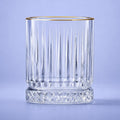 Pasabahce Elysia Tumbler 35,5 Cl Gouden Rand - 4 Stuks