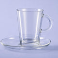 Pasabahce Tribeca Theeglas 40 Cl En Schotel Ovaal13X18,5 - 2 Stuks