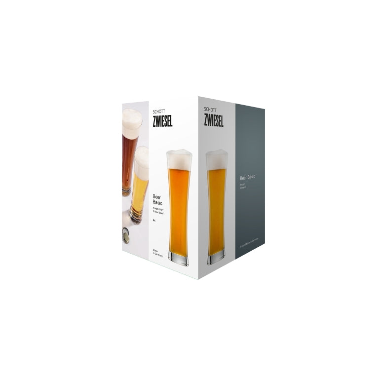 Schott Zwiesel Beer Basic Witbierglas 50 Cl met Maatstreep - 4 Stuks