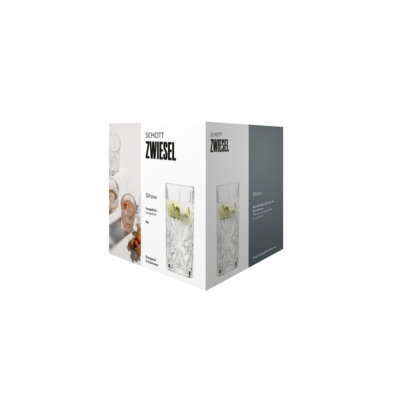 Schott Zwiesel Show Longdrinkglas 36,8 Cl - 4 Stuks