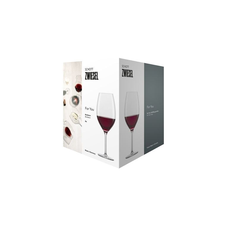 Schott Zwiesel For You Rode Wijnglas 60,6 Cl - 4 Stuks