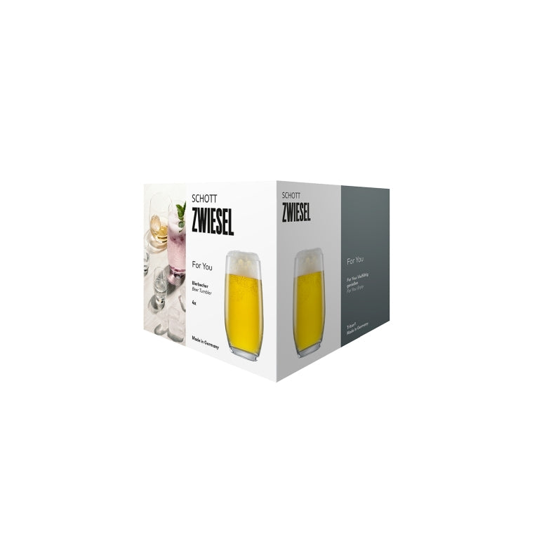 Schott Zwiesel For You Bier Tumbler 30 Cl - 4 Stuks