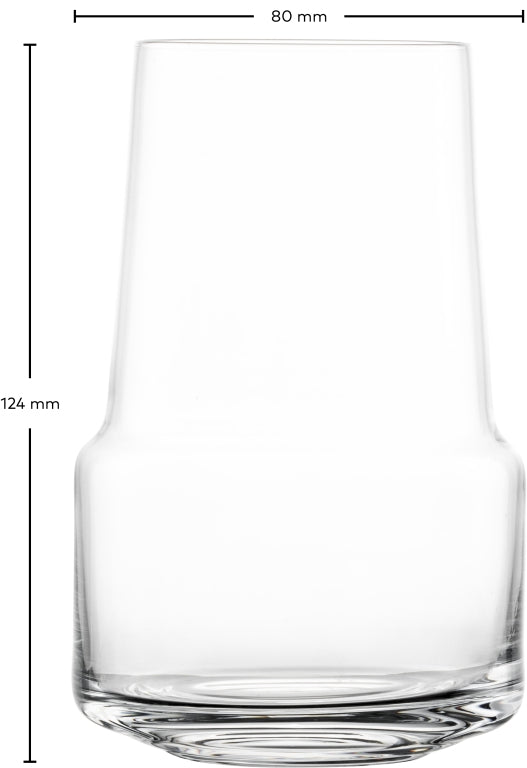 Zwiesel Glas Level Champagne Tumbler 41,2 Cl with Mousse Point - 2 Pieces