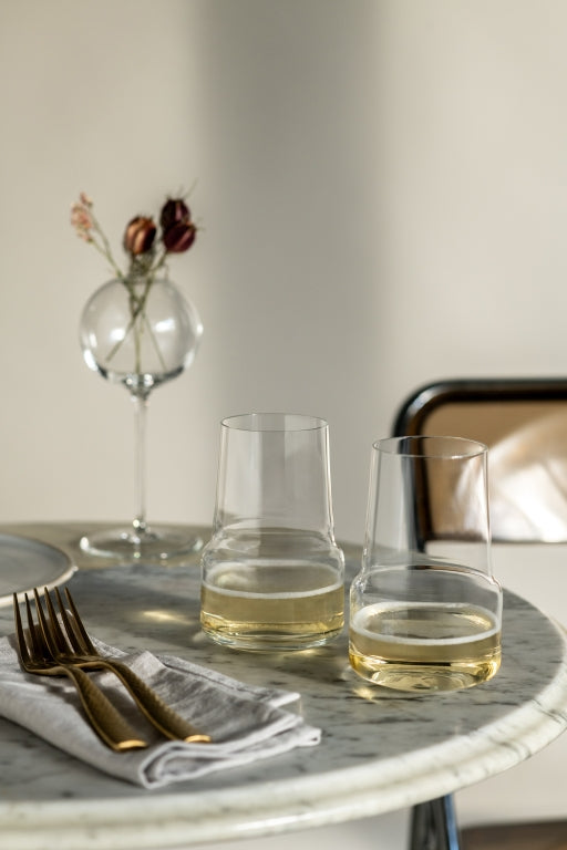 Zwiesel Glas Level Champagne Tumbler 41,2 Cl with Mousse Point - 2 Pieces