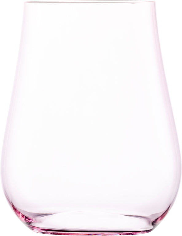 Zwiesel Glas Kolibri All-Purpose Tumbler 49.8 Cl with Graduated Mark Pink - 2 Pieces