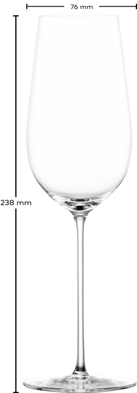Zwiesel Glas Vuelo Champagneglas 32,3 Cl met Mousseerpunt - 2 Stuks