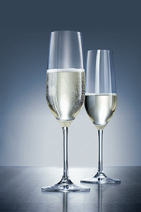 Schott Zwiesel Vina Champagneglas 26 Cl met Mousseerpunt - 6 Stuks