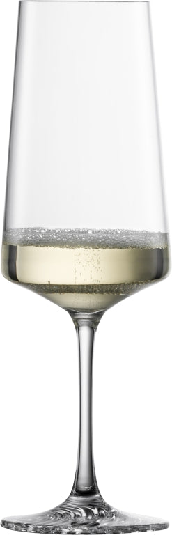 Zwiesel Glas Echo Champagneglas 39,5 Cl met Mousseerpunt - 4 Stuks