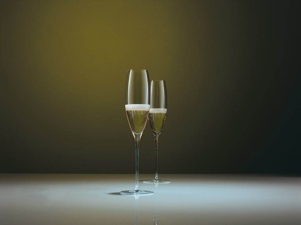Zwiesel Glas Vinody Champagneglas 21,4 Cl met Mousseerpunt - 6 Stuks