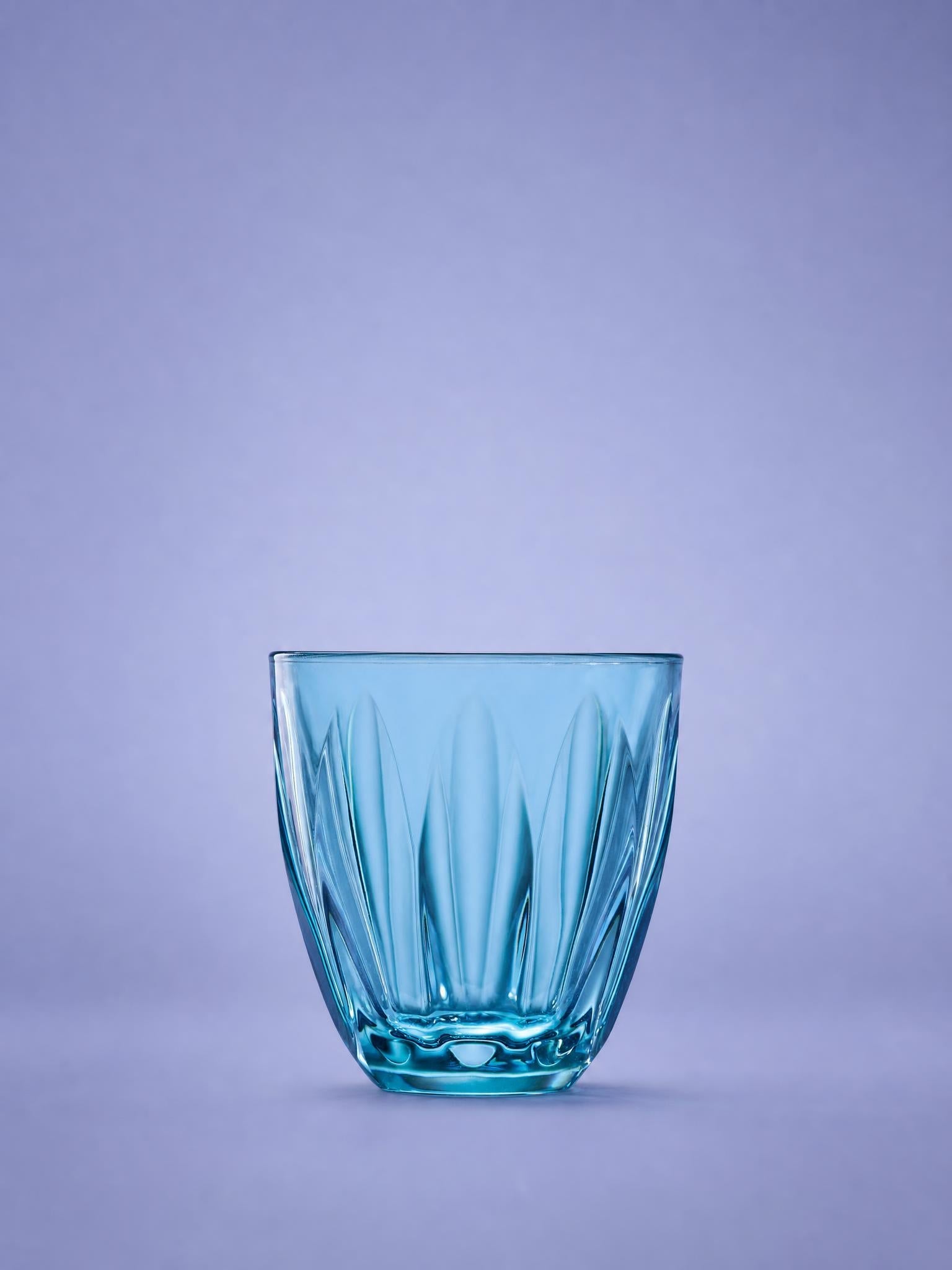 La Rochère Lily Tumbler 25 Cl Blauw - 6 Stuks