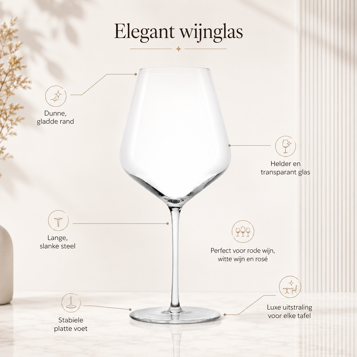 Stölzle Lausitz Starlight Wijnglas 82 Cl - 6 Stuks