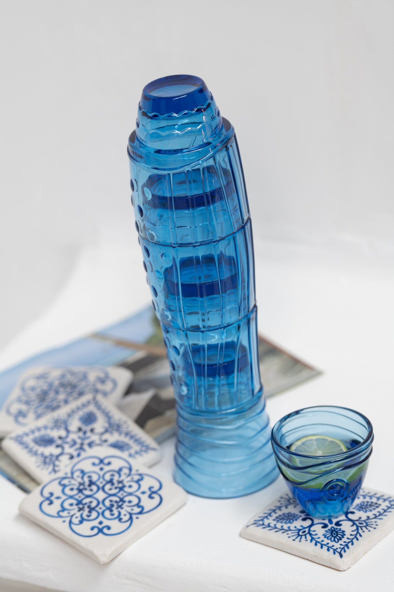 J-Line Vis Coupe Hoog Blauw