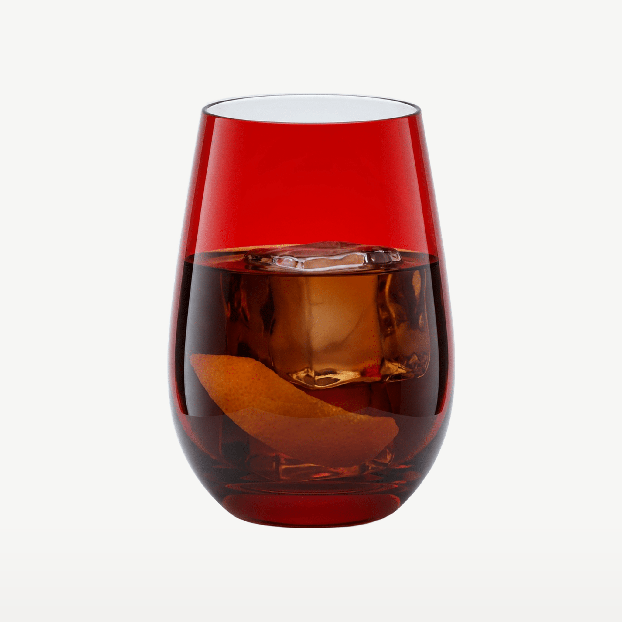 Stölzle Lausitz Elements Tumbler 46.5 Cl Rood - 6 Stuks - Glazen.nl