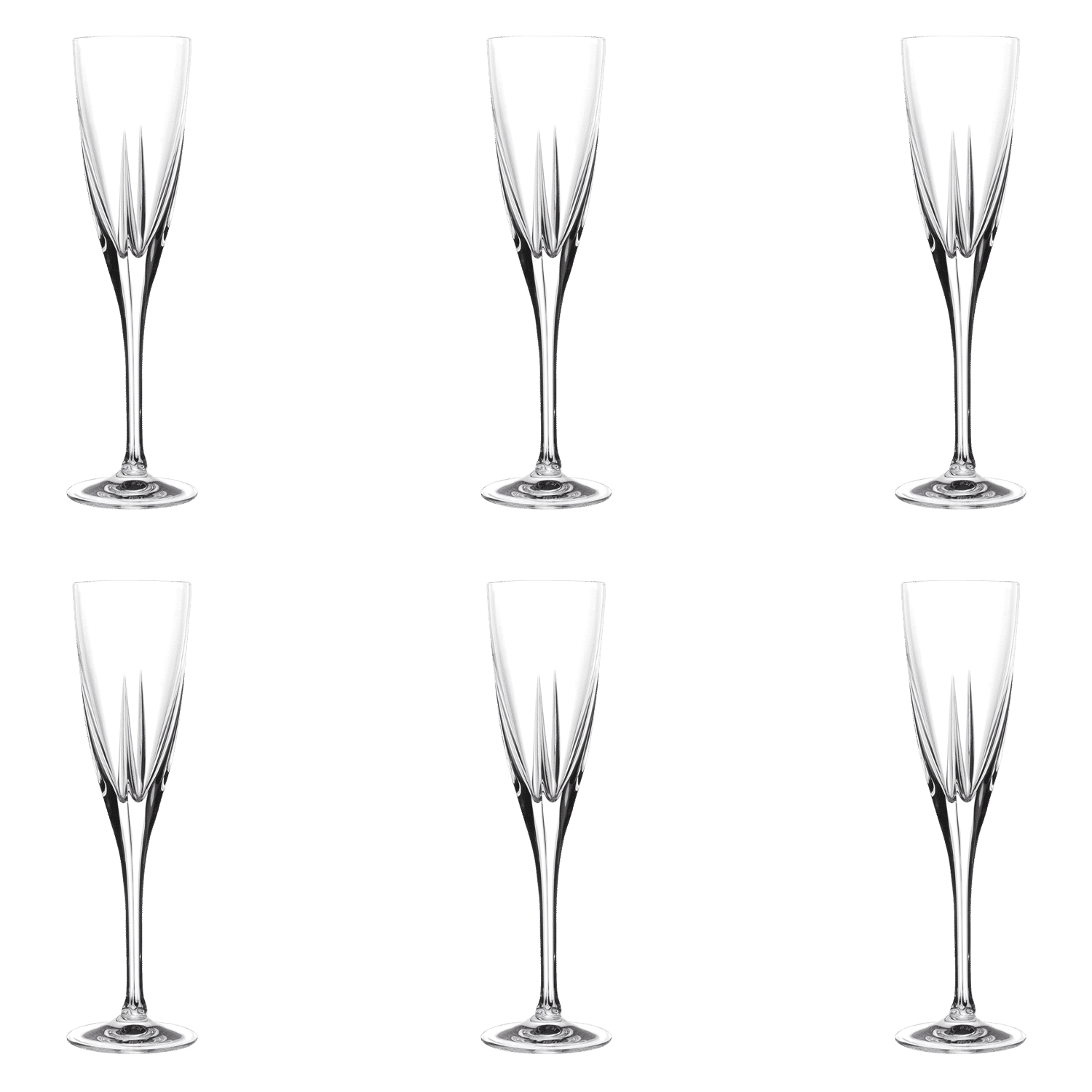 RCR Fusion Champagneglas / Flute 16 cl - 6 Stuks - Glazen.nl