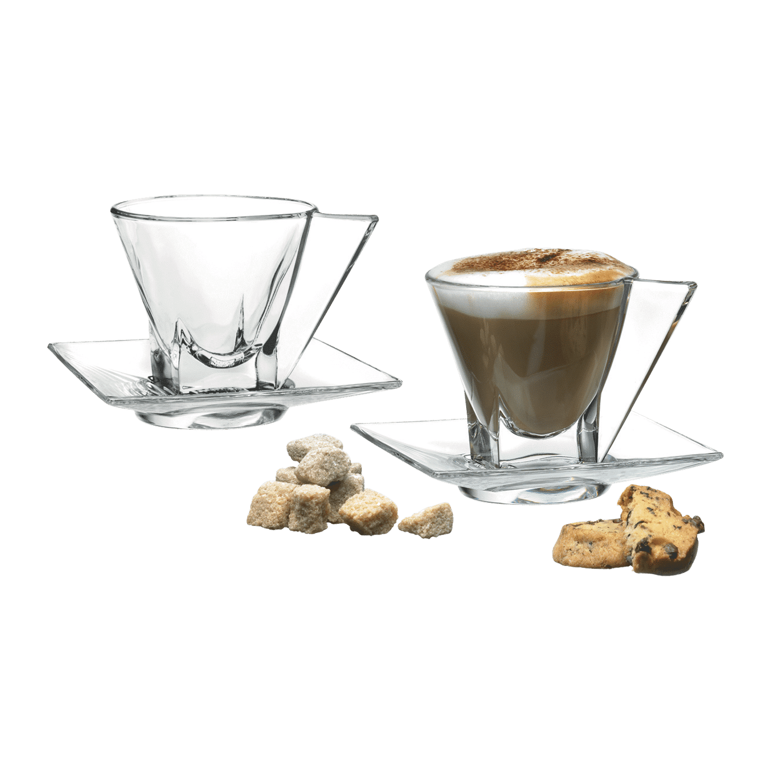 RCR Fusion Koffieglas & Schotel 18 Cl