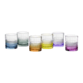 RCR Brillante Colour Tumbler 34 Cl Kleur - 6 Stuks