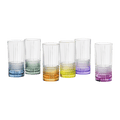 RCR Brillante Colour Longdrinkglas 37 Cl Kleur - 6 Stuks