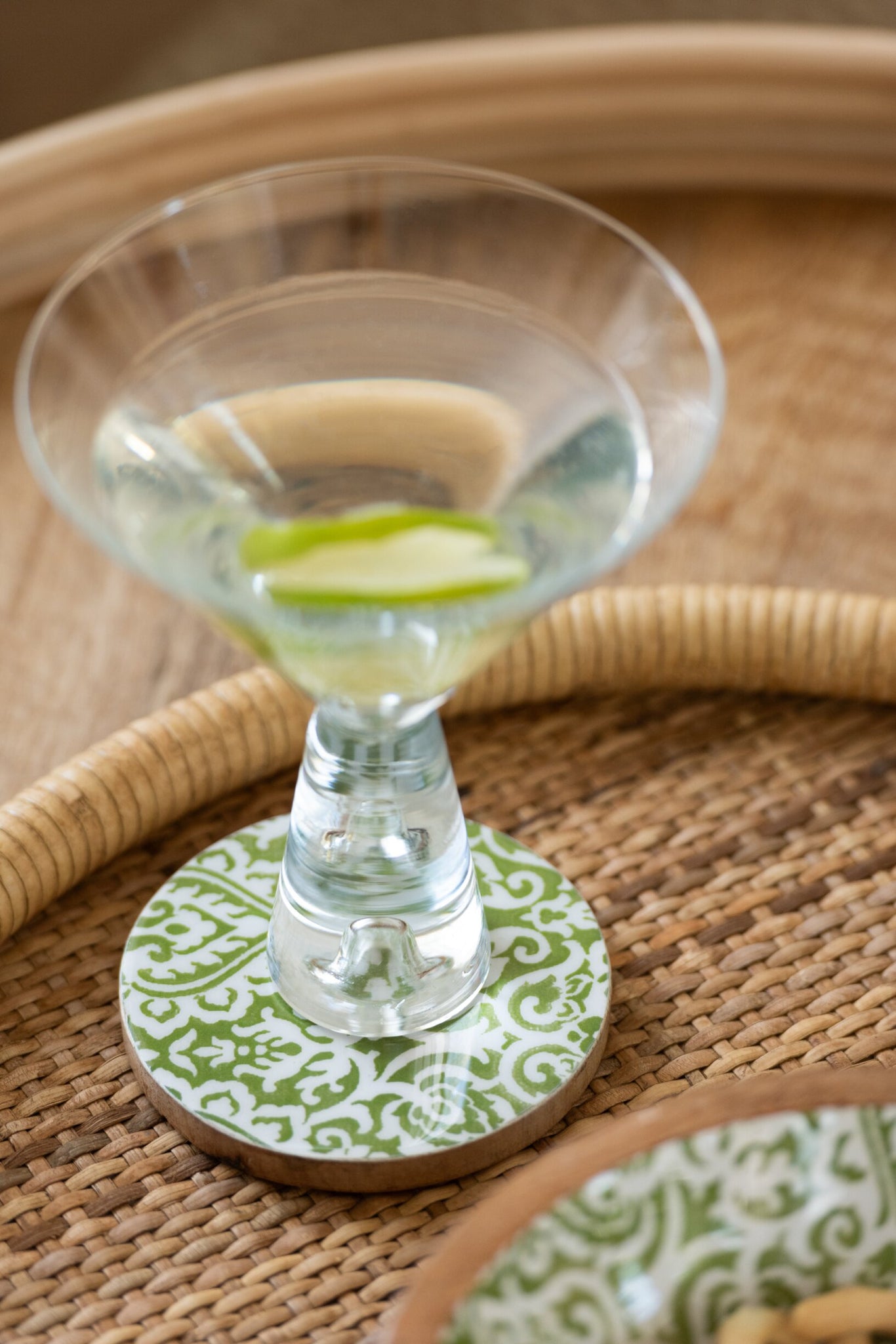 J-Line Lewis Cocktail Glass Transparent