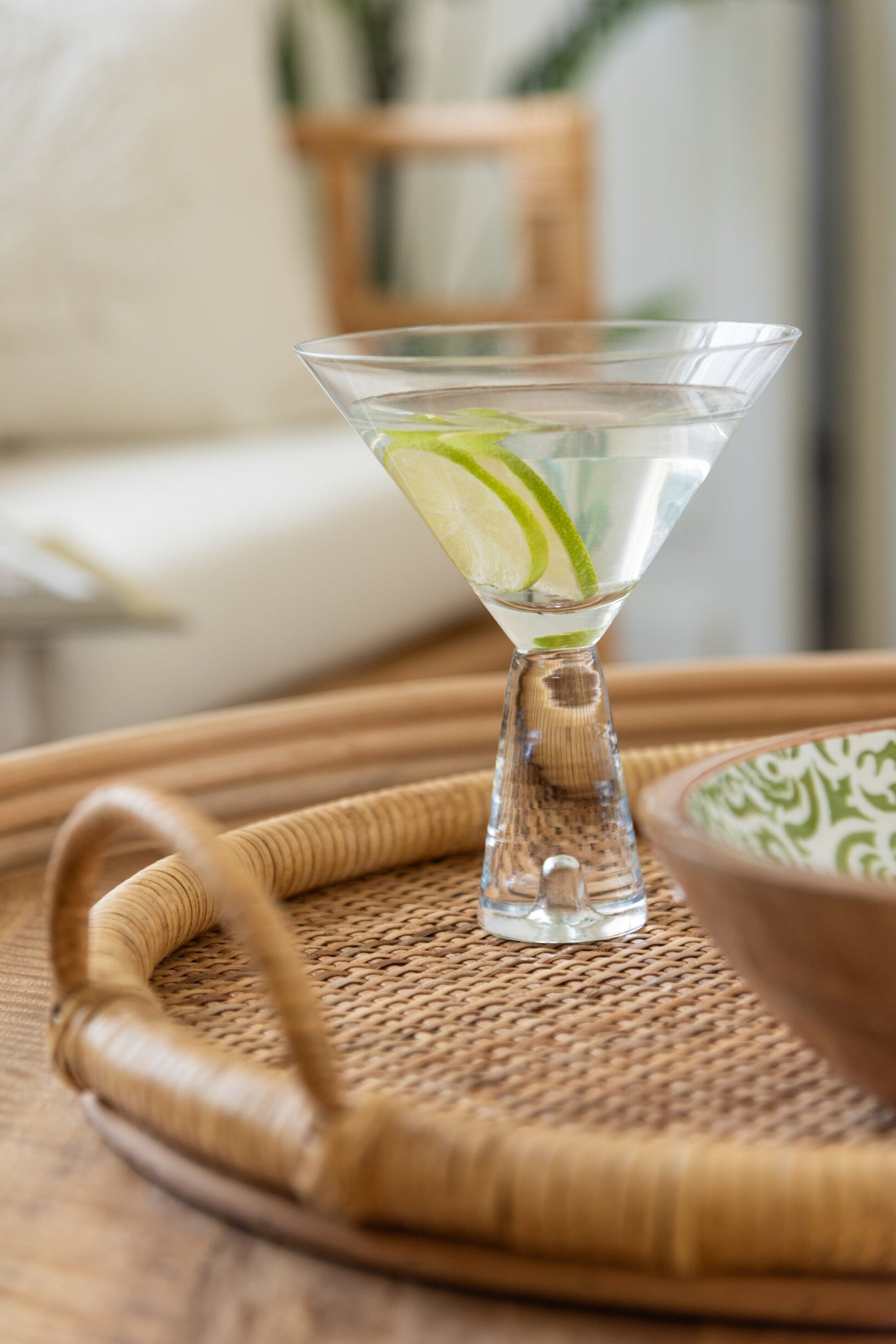 J-Line Lewis Cocktail Glass Transparent
