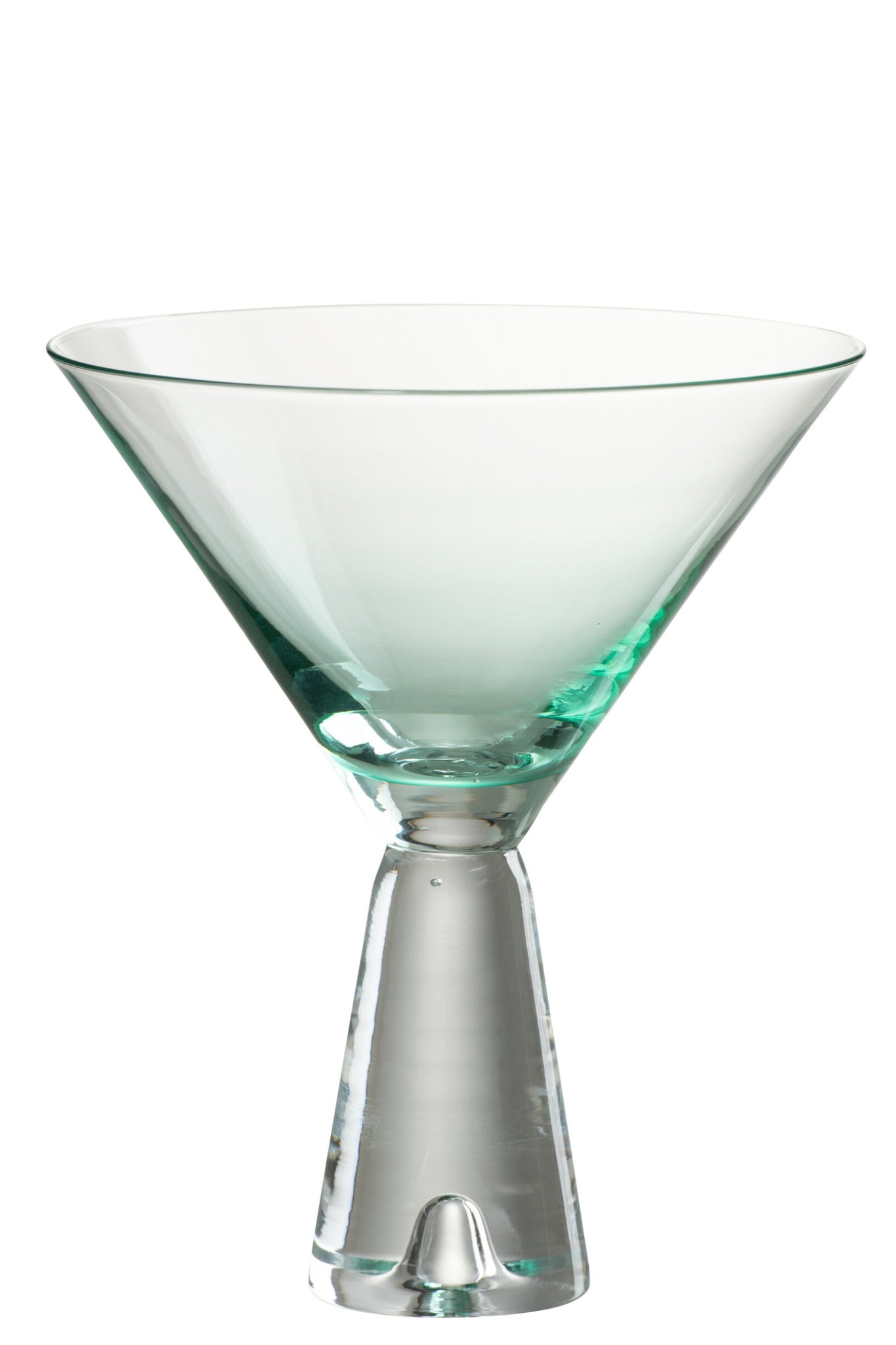 J-Line Lewis Cocktailglas 35 Cl Transparant/Azuurblauw