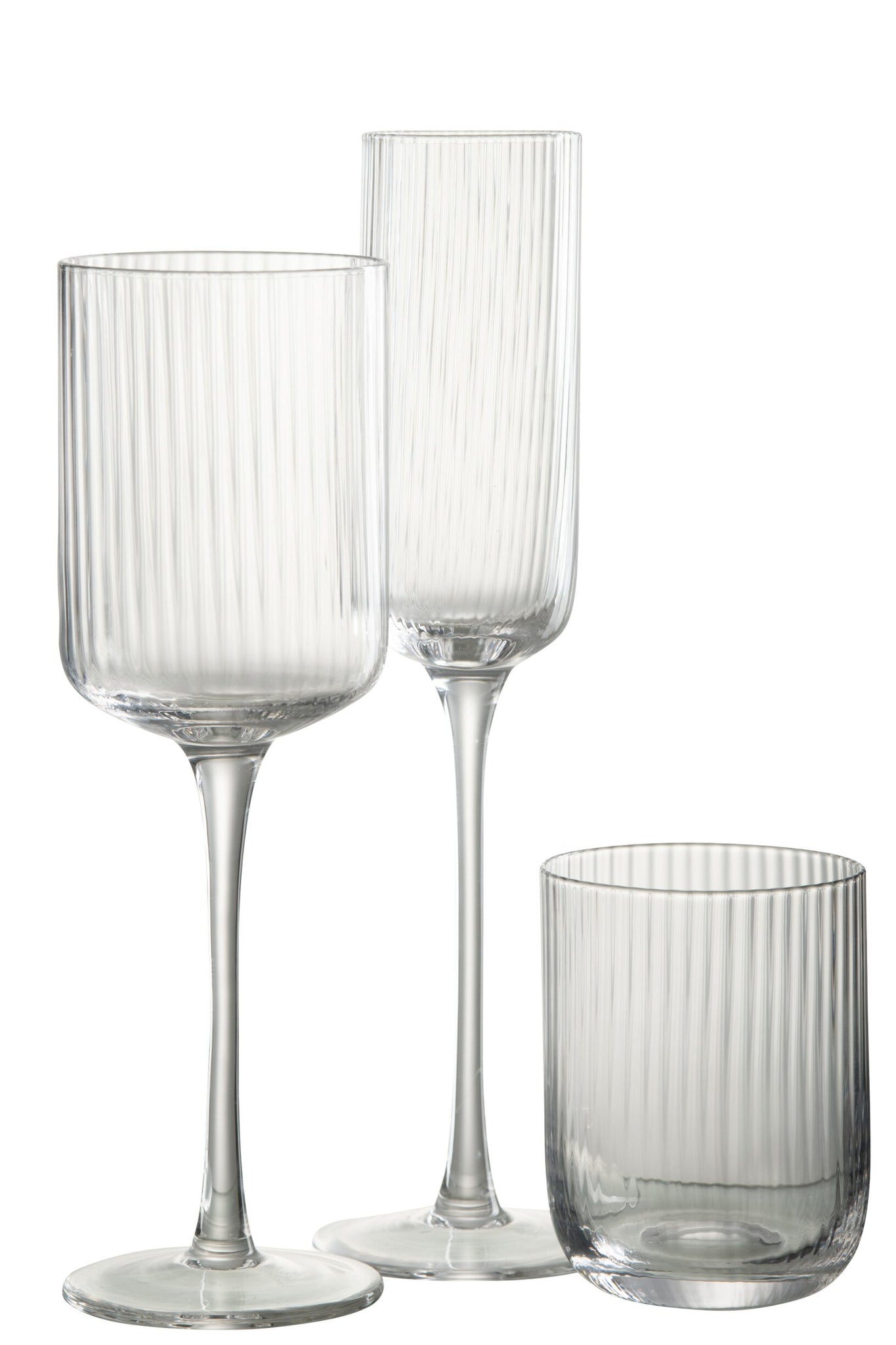 J-Line Louise Champagneglas 18 Cl Transparant