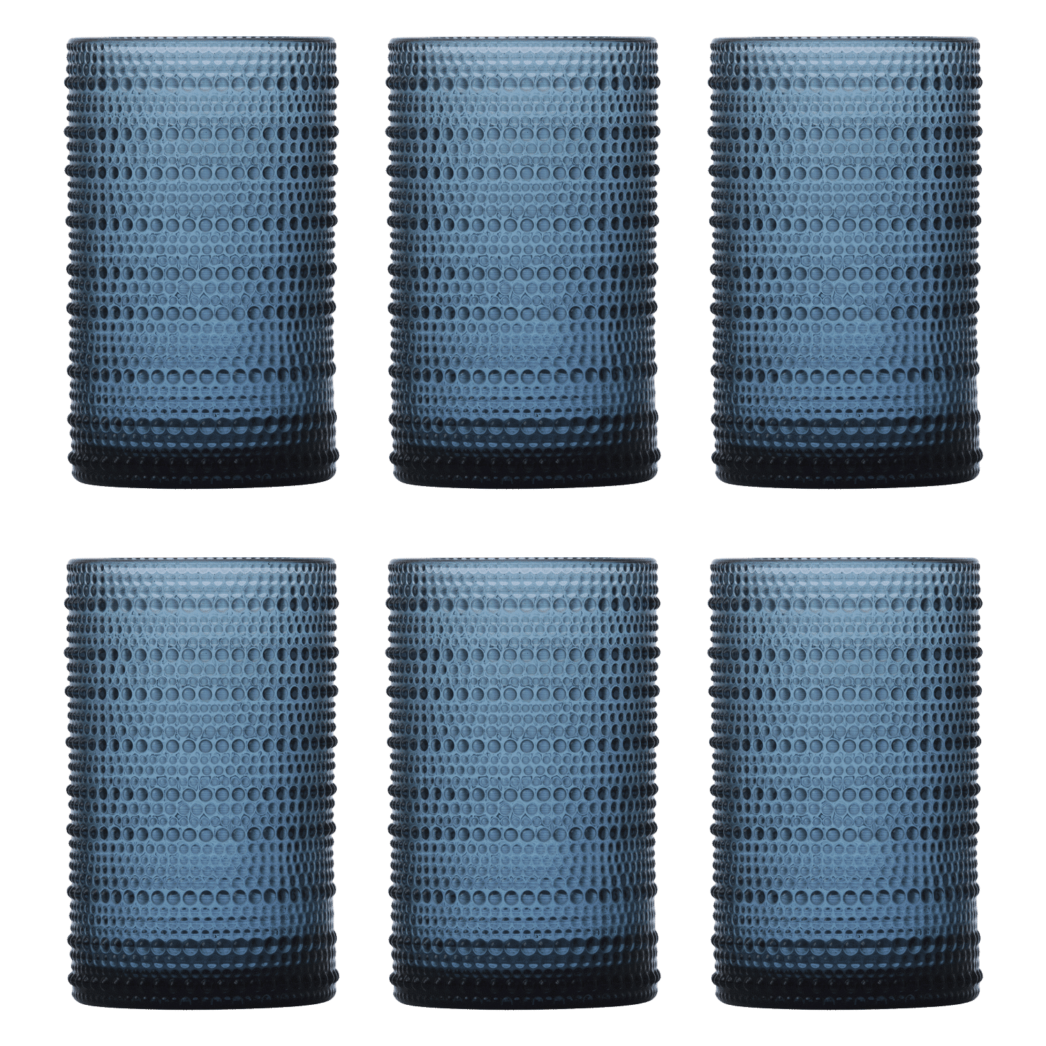 Fortessa Jupiter Longdrinkglas 35 cl Donker Blauw - 6 Stuks - Glazen.nl