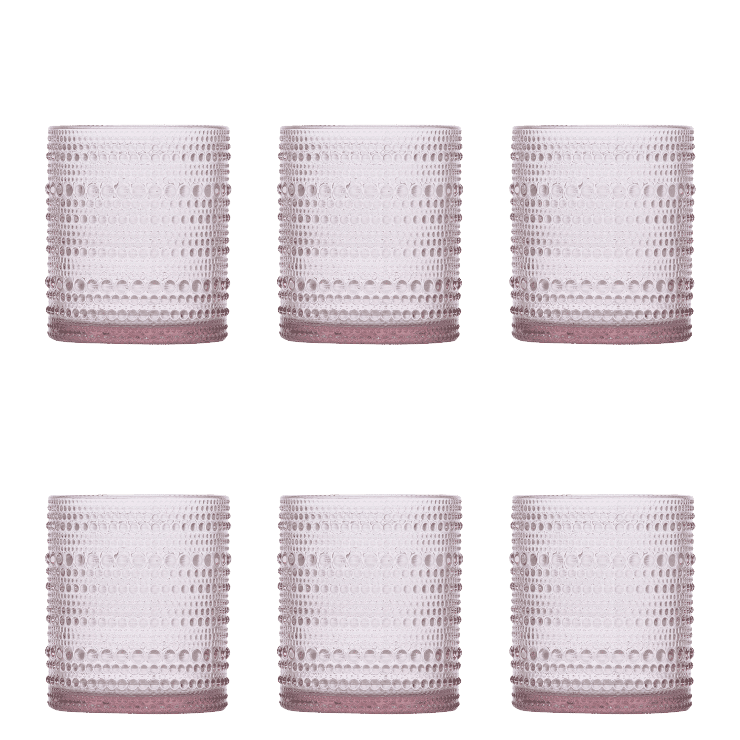 Fortessa Jupiter Tumbler 30 cl Roze - 6 Stuks - Glazen.nl