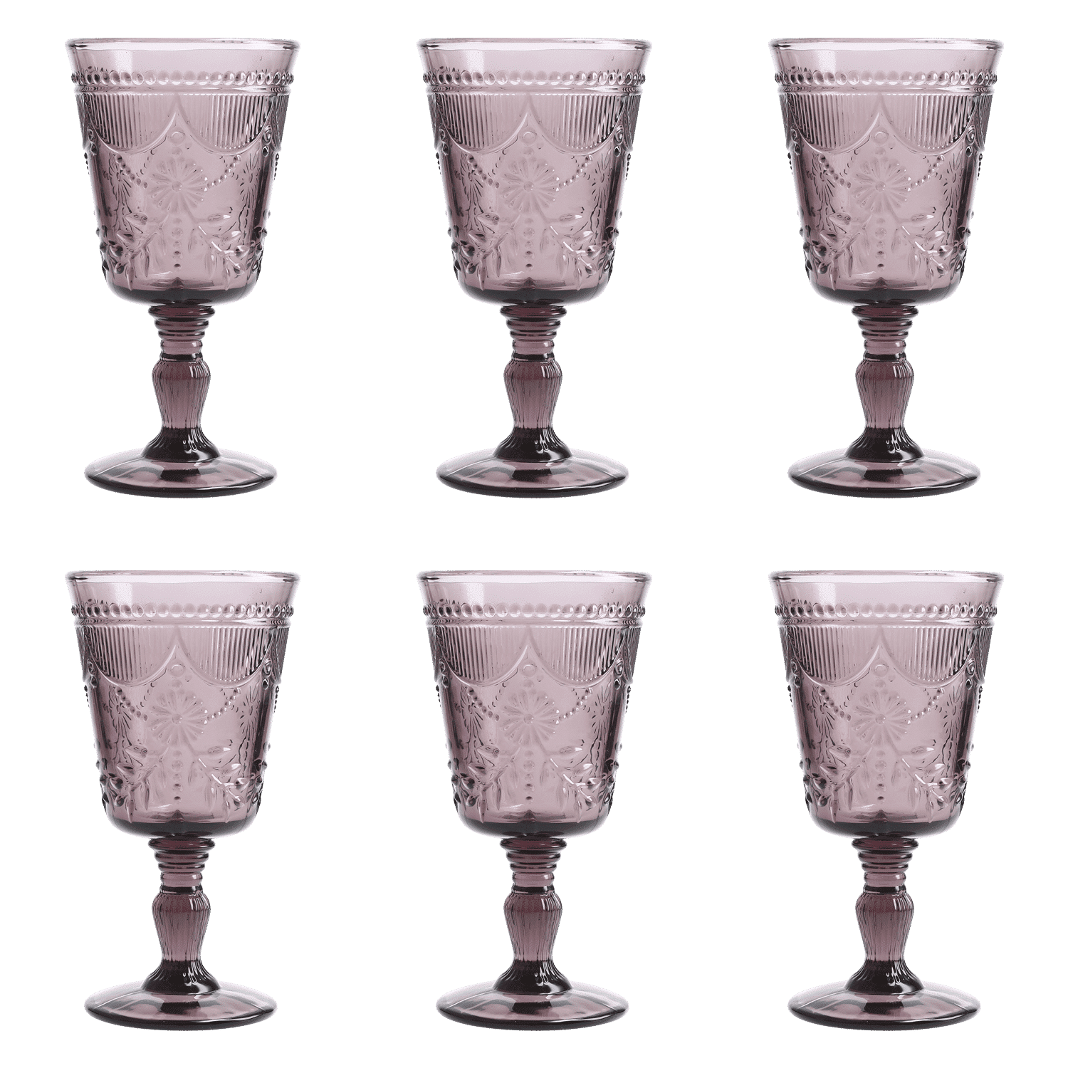 Fortessa Debutante Wijnglas 28 cl Paars - 6 Stuks - Glazen.nl