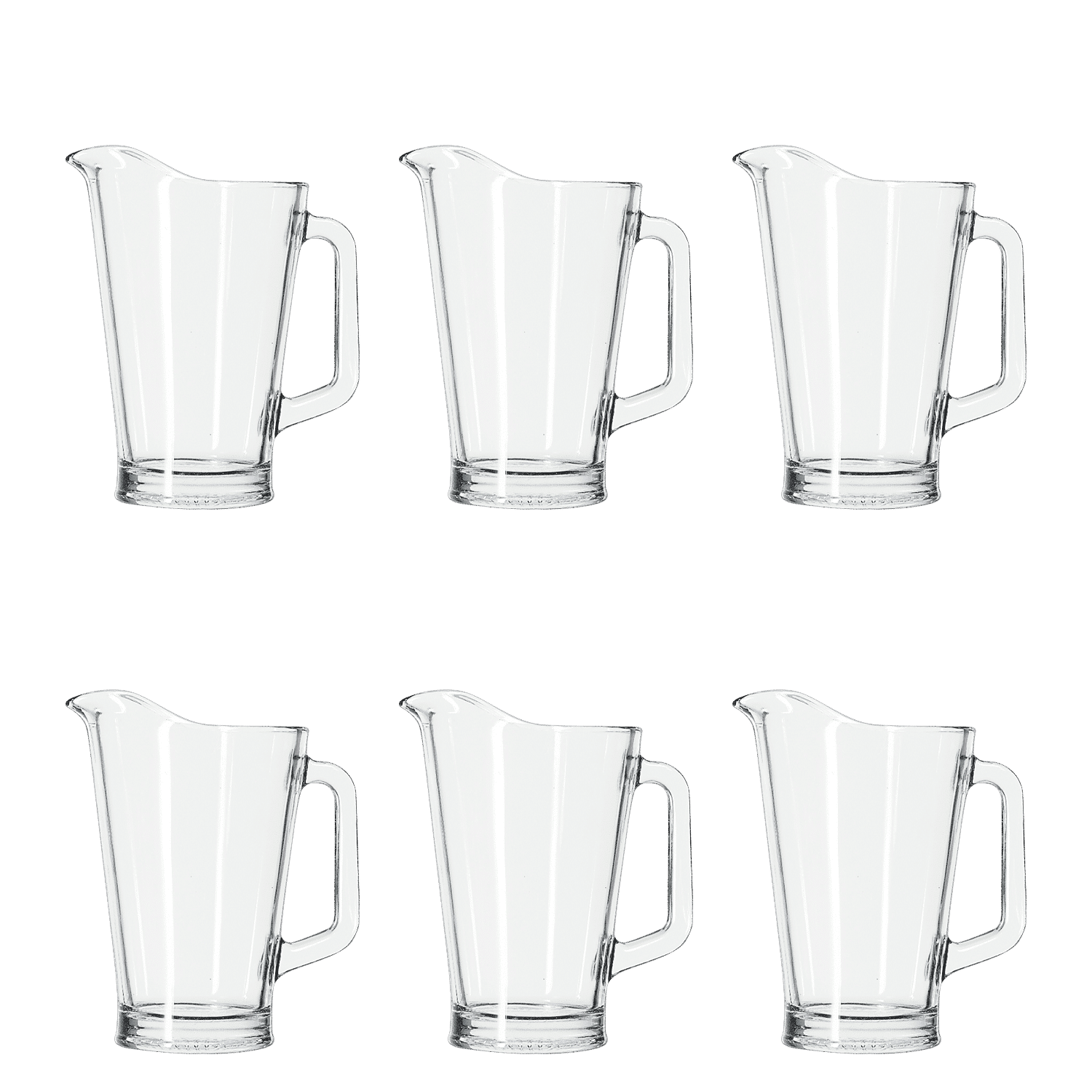 Onis Pitcher 1 Liter - 6 Stuks - Glazen.nl