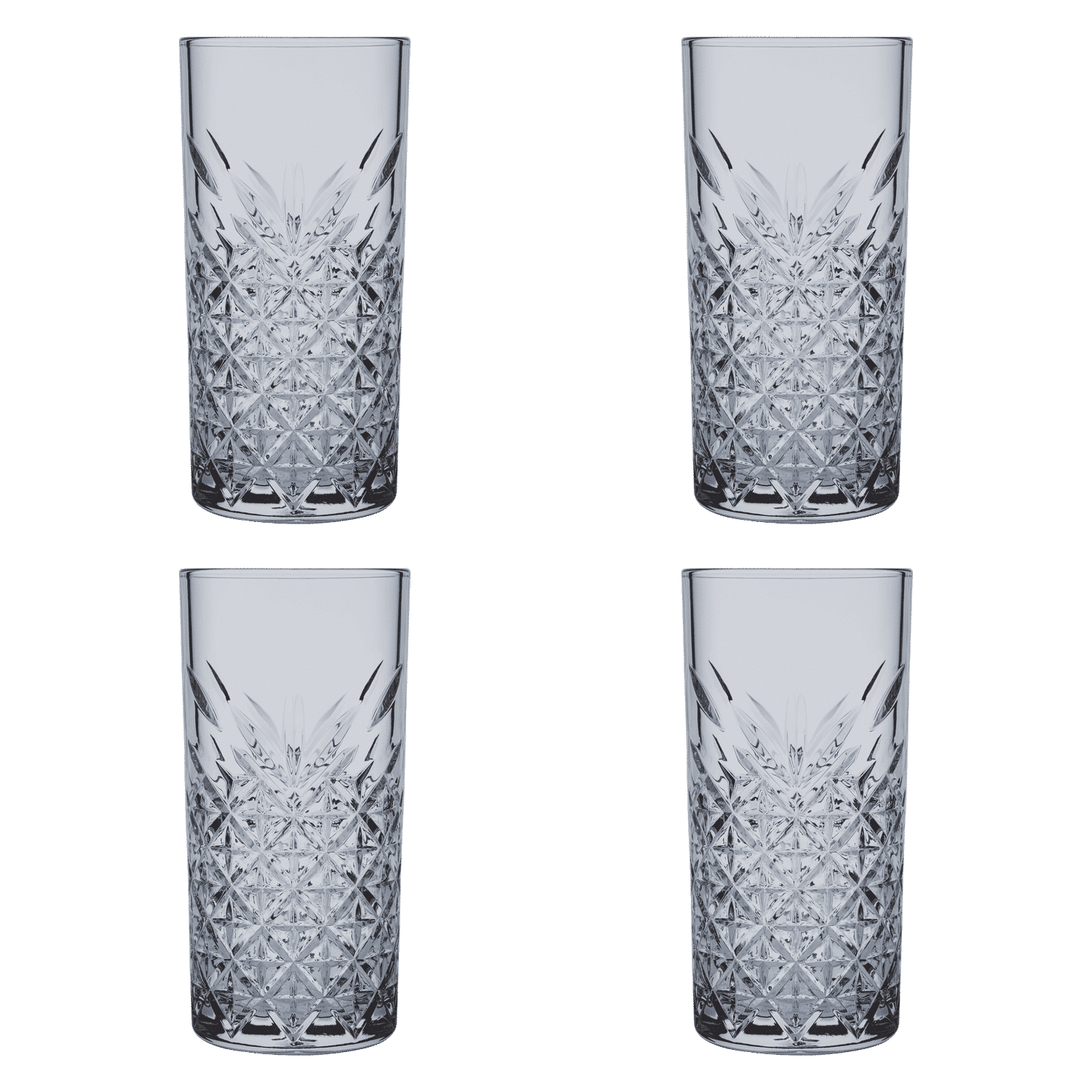 Pasabahce Timeless Longdrinkglas 45 Cl Grijs - 4 Stuks - Glazen.nl