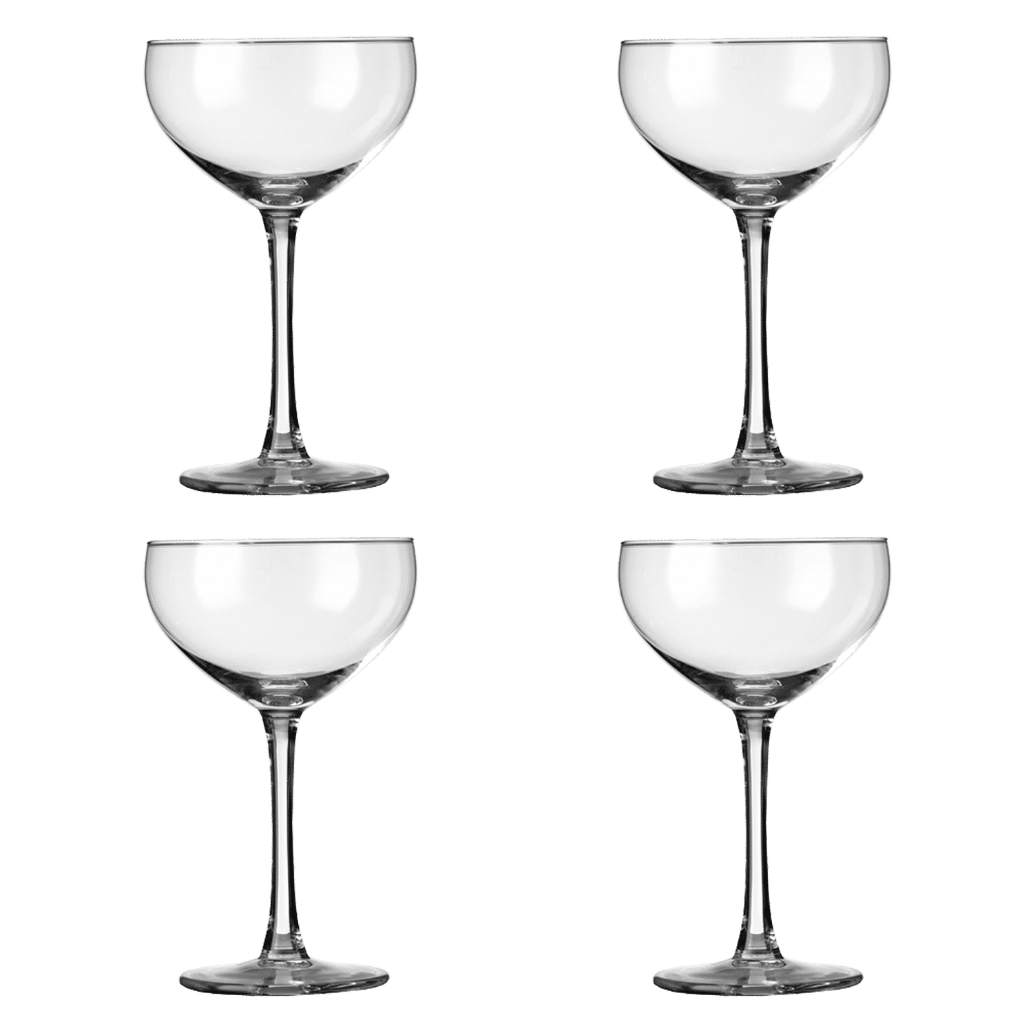 Royal Leerdam Cocktail Champagnecoup 24 Cl - 4 Stuks - Glazen.nl